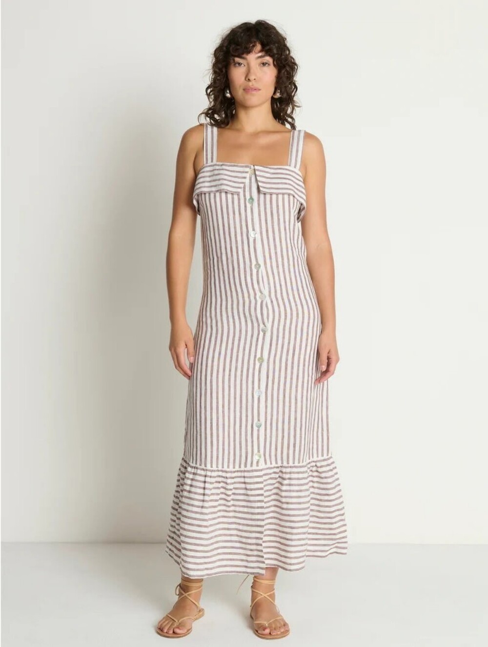 Nations Loa Angeles Amalia Midi Dress